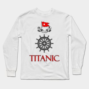 titanic white star line Long Sleeve T-Shirt